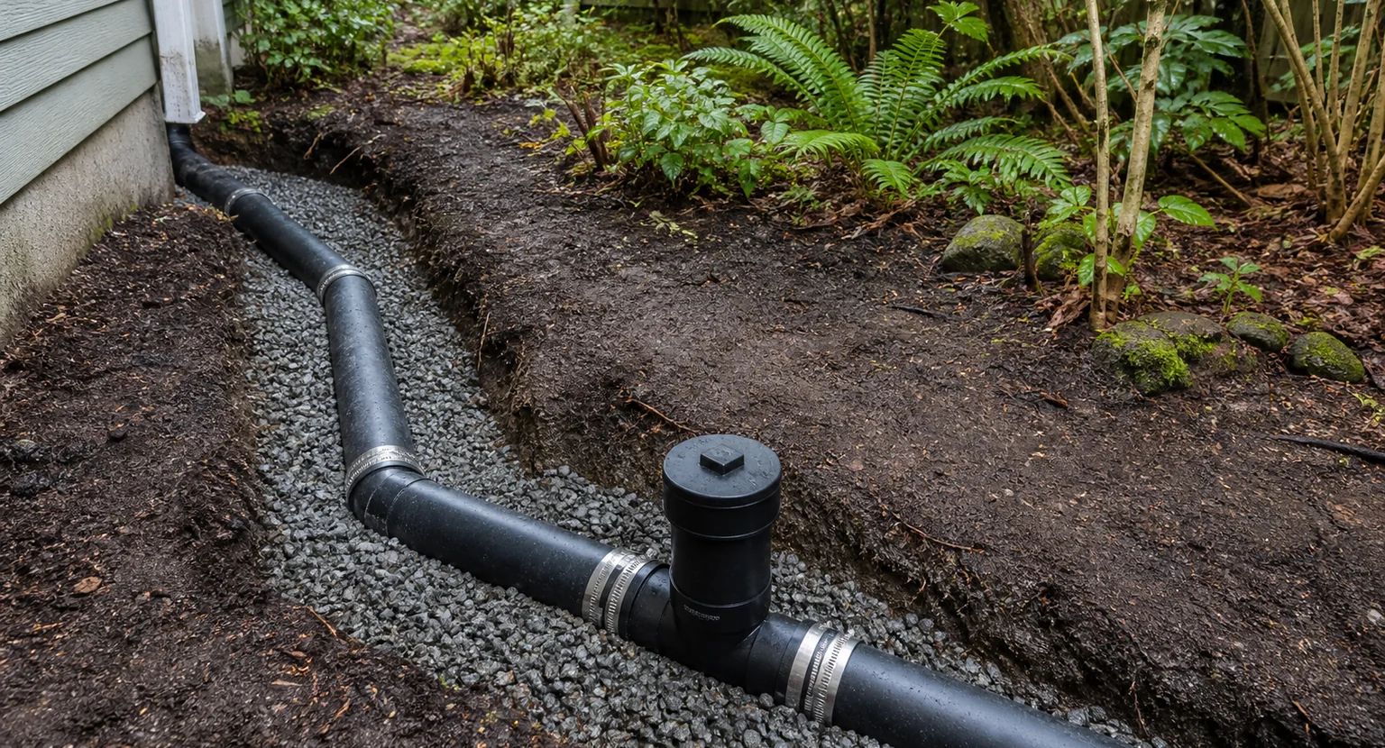 Proper sewer line maintenance protecting groundwater and environment from wastewater contamination